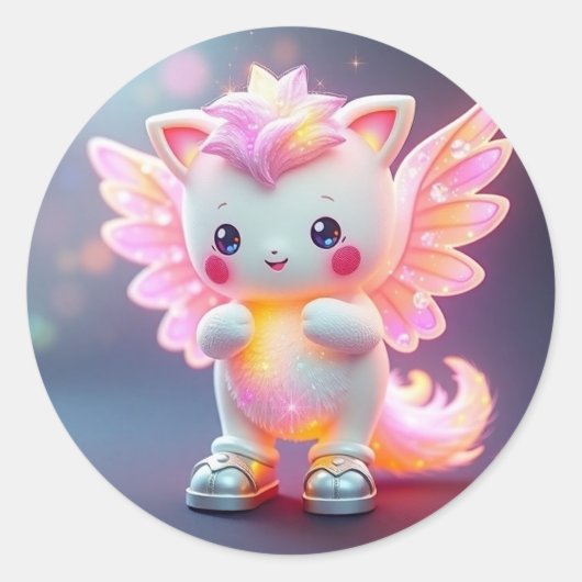 Bijbel Pals #1 - Nini (geen tekst) Ronde Sticker (Voorkant)