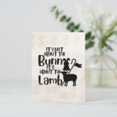 Bijbel Pasen Briefkaart (Staand voorkant)