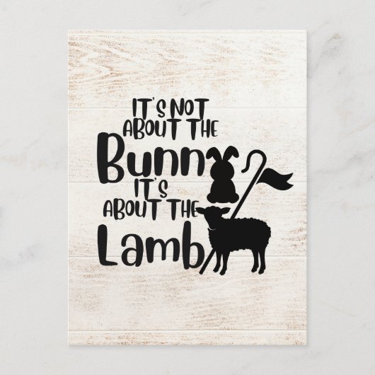 Bijbel Pasen Briefkaart (Voorkant)