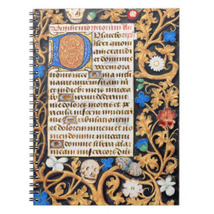 Bijbel Psalm 114 Medieval Manuscript - Memento Notitieboek