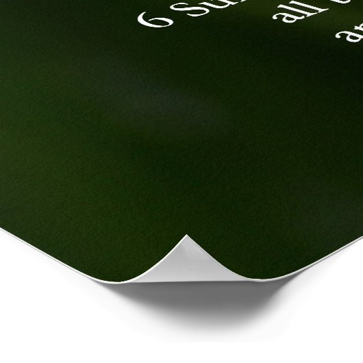 Bijbel Psalm 23 scripture verses. yellow daffodil Poster (Hoek)