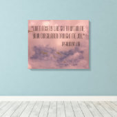 Bijbel Psalm 94:19 Prachtige lucht schilderij Canvas Afdruk (Insitu (Houten vloer))