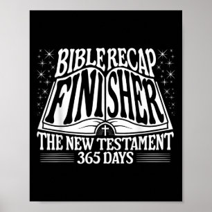 Bijbel samenvatting finishers 365 dagen citaat het poster