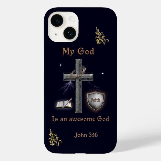 Bijbel Schrift Case-Mate iPhone Case (Achterkant)