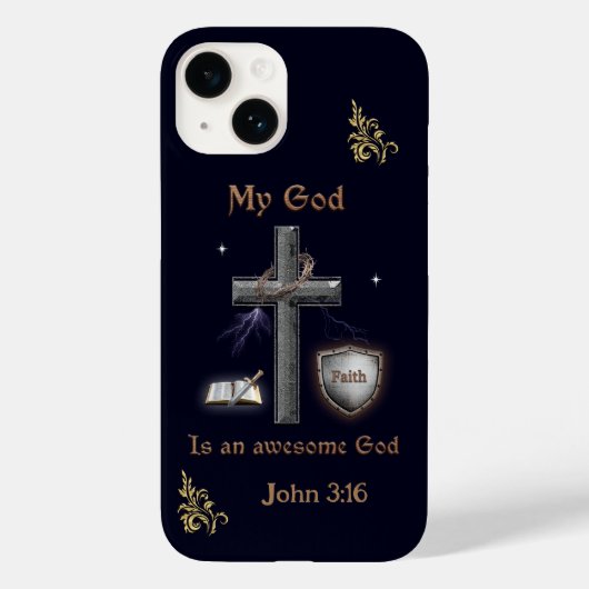 Bijbel Schrift Case-Mate iPhone Case (Achterkant)
