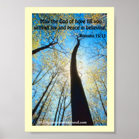 Bijbel Schrift Gebeden Poster (Voorkant)