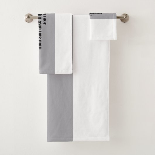 Bijbel Schrift Handdoek neem je rust in veiligheid (Insitu)