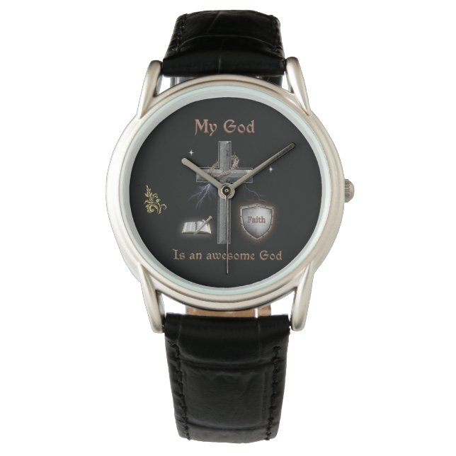 Bijbel Schrift Horloge (Voorkant)