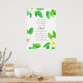 Bijbel Schrift Jesaja 41:10 Wees Niet Bevreesd Mag Poster (Keuken)