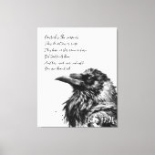 Bijbel Schrift Lukas 12:24 Canvas Afdruk (Voorkant)