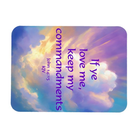 Bijbel Schrift Magneet (Horizontaal)