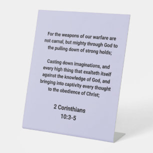 Bijbel Schriftuur Reclamebord Met Voetstuk