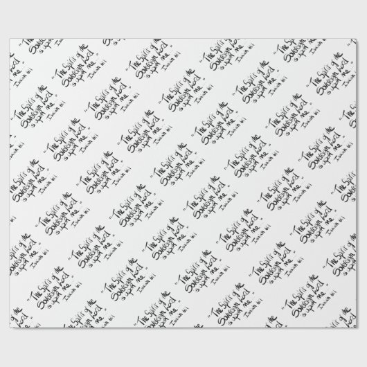 Bijbel scriptpapier voor religie cadeaupapier (Vlak)