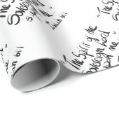 Bijbel scriptpapier voor religie cadeaupapier (Rol Hoek)