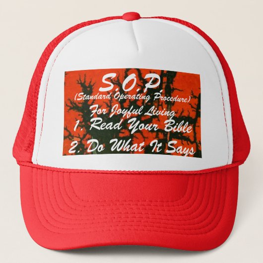 Bijbel SOP-Pet Trucker Pet (Voorkant)