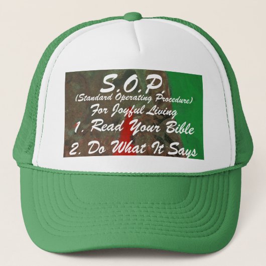 Bijbel SOP-Pet Trucker Pet (Voorkant)