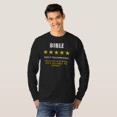 Bijbel - Sterk aanbevolen: Christelijk geloof T-shirt (Voorkant volledig)