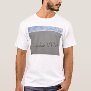 Bijbel Strand Kunst T-shirt - Lucas 19:10
