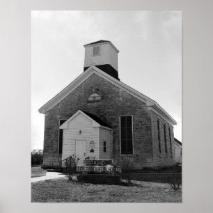 Bijbel van Beecher en de kerk van Rifle Poster