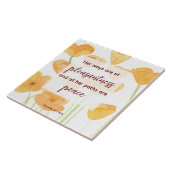 Bijbel van de Manuscripten van Californische papav Tegeltje (Zijkant)