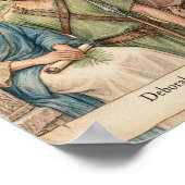 Bijbel van KJV-Debora Gideon Simson-Heldhaftigen u Poster (Hoek)