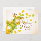 Bijbel verdeelt hoe waardevol briefkaart (Voorkant / Achterkant)