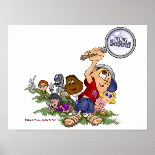 Bijbel Verkenners Poster (Voorkant)