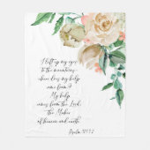 Bijbel vers bloemkool deken (Voorkant)