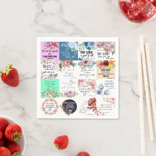 Bijbel vers kaarten Papier Servet (Insitu)