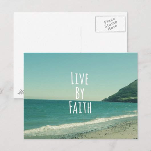 Bijbel Verse Briefkaart (Voorkant / Achterkant)