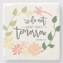 Bijbel Verse Christelijke Floral Wreater Geen zorg