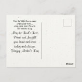 Bijbel Verse Floral voor moederdag Briefkaart (Achterkant)