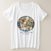 Bijbel Verse Grote Maat T-shirt (Design voorkant)