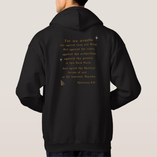 Bijbel Verse Hoodie (Achterkant)