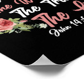 Bijbel verse Jezus hoe de waarheid het leven John Poster (Hoek)