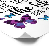 Bijbel verse Jezus hoe de waarheid het leven John Poster (Hoek)