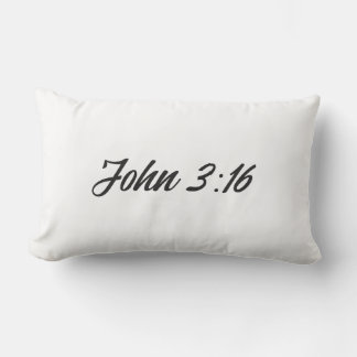 Bijbel Verse John 3:16 Kussen