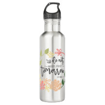 Bijbel Verse Maak je geen zorgen over de mooie Flo