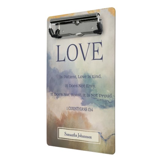 Bijbel Verse Mini Klembord (Angled2)