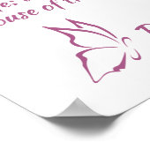 Bijbel Verse Psalm 23 De Heer is Mijn Shepherd Poster (Hoek)