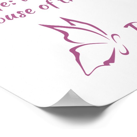 Bijbel Verse Psalm 23 De Heer is Mijn Shepherd Poster (Hoek)