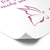 Bijbel Verse Psalm 4 hoort mijn gebed Poster (Hoek)