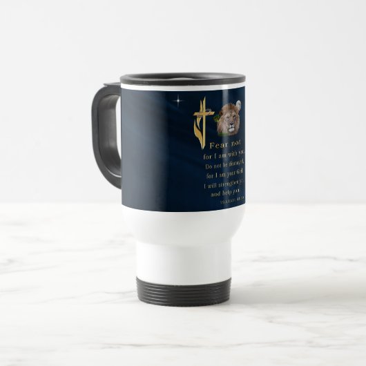 Bijbel Verse Reisbeker (Voorkant links)