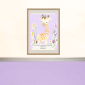 Bijbel Verse Safari Kwekerij Foto Afdruk