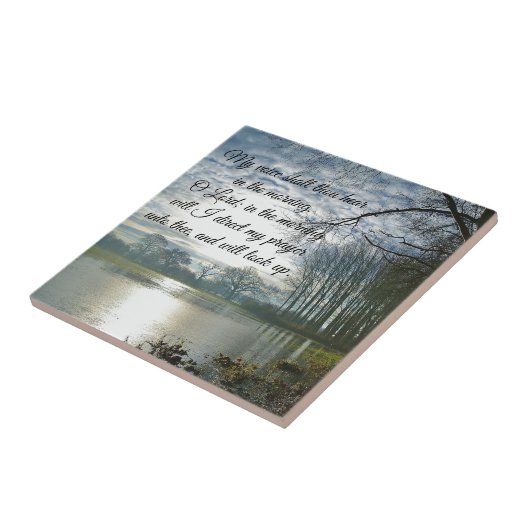 Bijbel Verse Scripting Prayer Tegeltje (Zijkant)