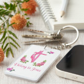 Bijbel Verse Sleutelhanger (Voorkant Rechts)