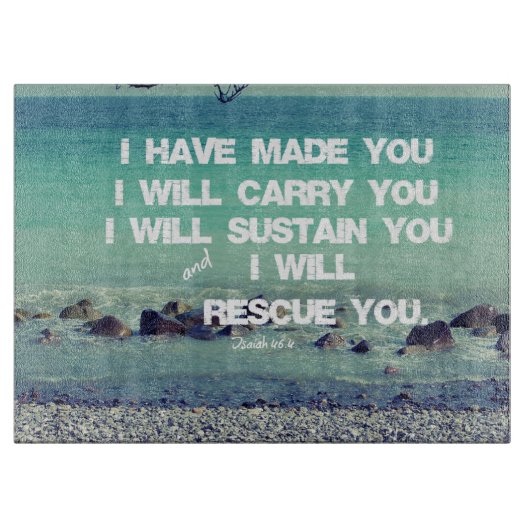 Bijbel Verse Snijplank (Voorkant)