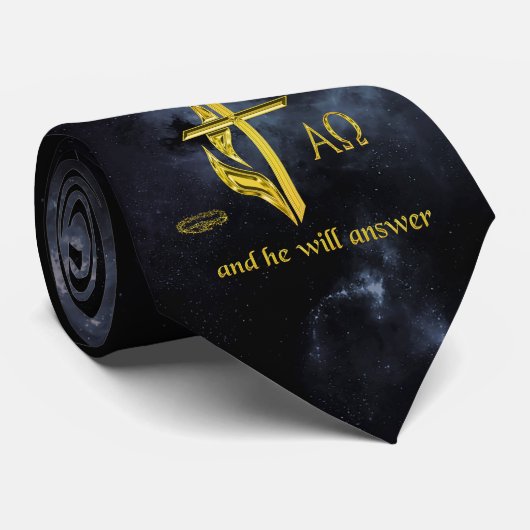 Bijbel Verse Stropdas (Opgerold)