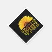 Bijbel Verse Taste en zie dat de Heer goed is. Servet (Hoek)