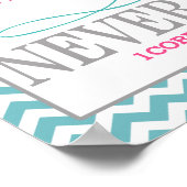 Bijbel Verser "Liefde Is" 1Korintiërs Poster (Hoek)